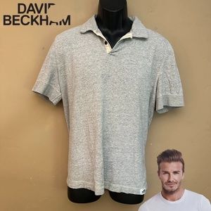 David Beckham Polo Large Gently worn 100% cotton